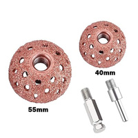 Kit de polissage pneumatique pour pneus 2026, 2500 tr/min, outil de réparation de pneus de voiture et camion avec 2 têtes de ponçage
