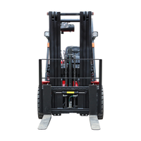 Chariot élévateur diesel industriel de 4000 kg avec réservoir de 60 L, fourni par l'usine pour les zones de conteneurs et la logistique