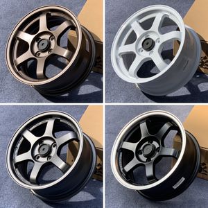 Jantes forgées rouges 5x114.3 5x112 TE37 pour Volk Racing Rays Audi A3 A4 A5 A6 A7 A8 Q3 Q5 S6 S7 VW CC <span class=keywords><strong>Golf</strong></span> <span class=keywords><strong>GTI</strong></span> - Product Image 5