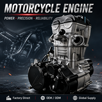 Moteur de moto KBS300 300CC monocylindre 4 temps refroidi par eau DOHC 4 soupapes avec arbre d'équilibrage intégré pour moto tout-terrain