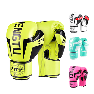 Professional Factory Price OEM ODM Sports Gloves PU Leather Custom Logo Boxing Training Gloves - Product Image 1