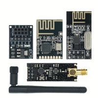 Module de transmission de données sans fil NRF24L01+ 2.4G, version améliorée NRF24L01+PA+LNA, 2.4GHz, portée de 1000 mètres