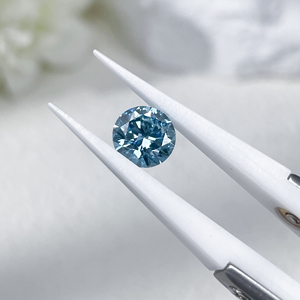 เพชรแล็บสีน้ำเงินทรงกลม Starsgem ขนาด 1.5-2 กะรัต พร้อมใบรับรอง IGI CVD VS-VVS เพชรทรงกลมสีน้ำเงินเพาะเลี้ยงในห้องปฏิบัติการ - Product Image 2