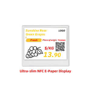 Etiqueta Electrónica de Estante NFC ABS de 4.2'', Ultra Delgada, Digital, POP EZ Sign, Solución Inteligente ESL Zhsunyco SE0420B1 para Boutique y <span class=keywords><strong>Supermercado</strong></span> - Product Image 1