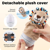 Lampe de table lumineuse Zhorya, jouet d'aide au sommeil pour bébé, poupée en peluche apaisante, animal en peluche avec veilleuse