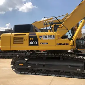 Komatsu PC400-8 40 ton escavadeira para venda japão komatsu escavadeira grande escavadeira segunda mão pronto para enviar ano 2020