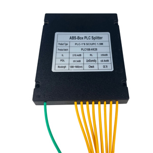 Plc 1X8 ABS <b>BOX</b> Fiber PLC 1*8 PLC ABS <b>BOX</b> SC/UPC Connector for FTTH Solution - Product Image 6