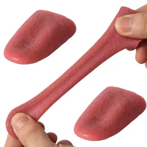 트릭 스푸핑 혀 배설 재미있는 시뮬레이션 감압 스푸핑 장난감