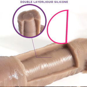 Sıcak Fırsat Gıda Sınıfı Silikon Yumuşak Teleskopik Büyük <span class=keywords><strong>Dildo</strong></span> Kadın Vajinal Klitoral Stimülasyon Şarj Edilebilir USB Şarjlı IPX7 - Product Image 3