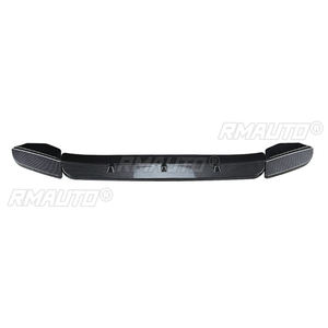 Alerón Delantero con Acabado Negro Brillante/Estilo Fibra de Carbono, Protector Inferior para BMW X3M X4M F97 F98 2019-2021, Accesorios de Estilo para Auto - Product Image 3