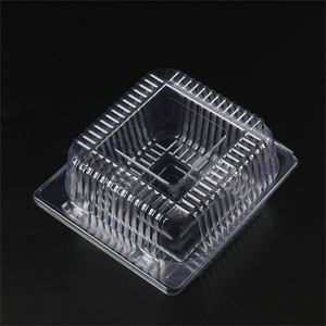 Conteneur en plastique transparent PET pour livraison rapide, impression personnalisée de qualité alimentaire, emballage pour restauration rapide - Product Image 3