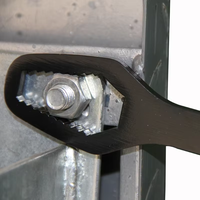 Clé à molette adaptative en acier inoxydable à double extrémité 8-14 mm 14-22 mm, clé multifonction pour la réparation de vélos et d'automobiles