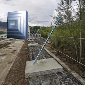 Électrificateur de clôture électrique haute tension à deux zones de défense, 4/6 lignes, système d'alarme d'<span class=keywords><strong>intrusion</strong></span> à impulsions pour clôture électrique - Product Image 2