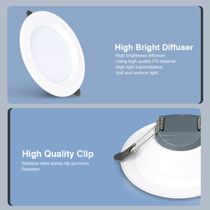 ไฟดาวน์ไลท์เชิงพาณิชย์สำหรับโรงแรม ขายส่ง ไฟสปอตไลท์ LED แบบฝัง ป้องกันแสงสะท้อน โครงอะลูมิเนียมไร้ขอบ สำหรับห้างสรรพสินค้า สำนักงาน - Product Image 5