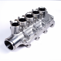 Collecteur d'admission haute performance usiné CNC en acier inoxydable et aluminium forgé, usiné par électroérosion à fil, pour 2.0 TFSI EA113