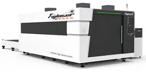 Máquina de corte a laser de fibra fechada completa 6kw preço econômico 3000w cortador a laser