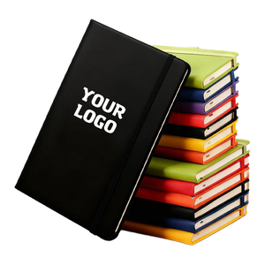 Biểu tượng tùy chỉnh A5 A6 Máy Tính Xách Tay Cá Nhân in máy tính xách tay <span class=keywords><strong>PU</strong></span> da Tạp Chí máy tính xách tay với logo khuyến mại quà tặng kinh doanh - Product Image 1