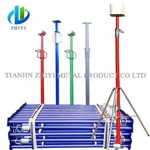 Accessoires de construction pour échafaudage en acier, télescopiques et réglables, utilisés - Product Image 5