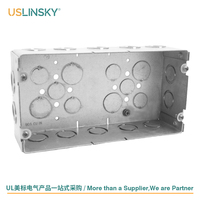 USLINSKY Shanghai Boîtier de jonction multi-gang certifié de haute qualité LT941 soudé avec conduit Ko's