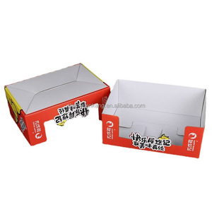 Boîte <span class=keywords><strong>de</strong></span> présentation PDQ en carton ondulé, présentoir <span class=keywords><strong>de</strong></span> comptoir pour <span class=keywords><strong>la</strong></span> vente au détail, logo personnalisé, respectueux <span class=keywords><strong>de</strong></span> l'environnement, pour les supermarchés, les bonbons et les en-cas - Product Image 2