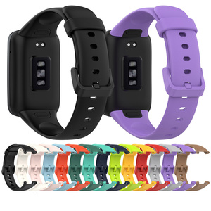 Bracelet de montre en silicone souple Upro pour Mi Band 7 Pro, bracelet de remplacement en silicone souple avec boucle à ardillon, en stock - Product Image 1