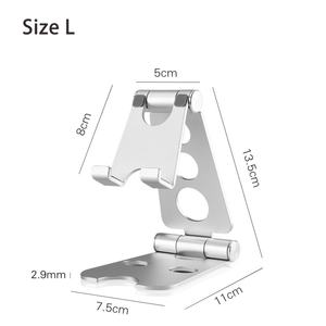 Soporte Metálico para Teléfono Móvil 2025, Plegable, Portátil, Universal, de Escritorio, Fabricante, Precio Bajo, Logotipo Personalizable al por Mayor - Product Image 6