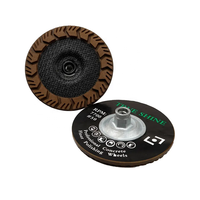 TRUE SHINE Meule diamantée en céramique de 7 pouces (5 mm) pour polissage à sec et meulage du béton, dureté moyenne, OEM