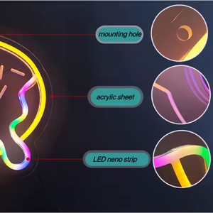 Insegna al Neon con interruttore Dimmer, LED luce al Neon per la stanza, camera da letto - Product Image 6