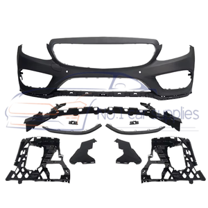 Kit carrosserie pour voiture, <span class=keywords><strong>prix</strong></span> direct usine, mise à niveau du pare-chocs vers le style C65 <span class=keywords><strong>AMG</strong></span>, kit carrosserie pour Benz Classe <span class=keywords><strong>C</strong></span> W205, avant et arrière - Product Image 2