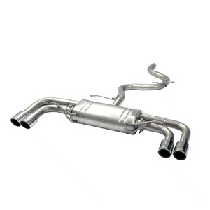 Sistema de Escape Valvetronic A-HPF Personalizado para Audi <span class=keywords><strong>TT</strong></span>/TTS 2.0T <span class=keywords><strong>Mk2</strong></span>/Mk3 8J, Acero Inoxidable 304 de 1.5mm con Acabado Pulido Espejo - Product Image 2