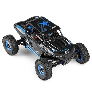 Nuevo Wltoys <span class=keywords><strong>12428</strong></span>-<span class=keywords><strong>B</strong></span> 1/12 Coche RC Eléctrico con Motor de Escobillas 2.4G 4WD de Alta Velocidad, Coche RC de Escalada con Control Remoto y Luz LED - Product Image 2