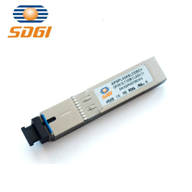 GPON OLT Transceiver BIDI SFP Tx 1490nm Rx 1310nm 20km Fiber Optical Transceiver Modules