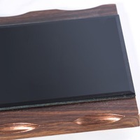 Logo vierge personnalisé de haute qualité pour le personnel de l'entreprise créative, Plaque de remise de prix, trophée en bois pour cadeaux souvenirs