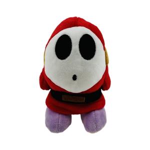 Fábrica al por mayor nuevo 18cm Mario Shy Kid juego caliente Mario Boo juguetes de peluche pequeños fideos personas Halloween pequeño diablo peluche - Product Image 5