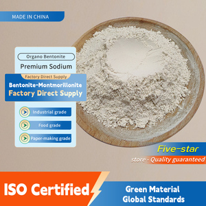 Polvo de Bentonita de Alta Pureza de Grado Industrial al por Mayor para Mejora de Tierras Agrícolas, Impermeabilización de Túneles y Fundición - Product Image 1