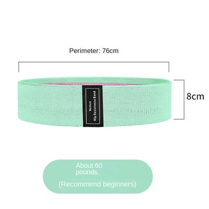 Dây đàn hồi tập thể dục chống trơn, dây tập yoga, dây căng và dây thừng, vòng lụa latex hỗ trợ tập luyện hông - Product Image 6