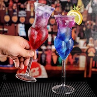 Verres à cocktail fantaisie en forme de corps féminin sexy, gobelets à champagne, vente en gros