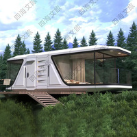 Maison conteneur modulaire en acier de qualité supérieure, personnalisée en usine, pour usage villa/bureau, étanche, écologique et ignifuge