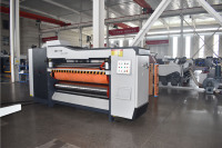 Máquina troqueladora rotativa automática de alta resistencia para la fabricación de cajas de cartón corrugado