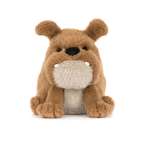 Peluche super douce Jelly Ca Derek Dog Bullies et Bulldogs pour enfants, cadeau apaisant, compagnon amusant, décoration de chambre, poupée