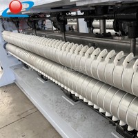 Machine automatique de fabrication de feutre en laine non tissée à aiguilletage, fibre de mouton, aiguilletage, avec contrôle PLC, haute capacité