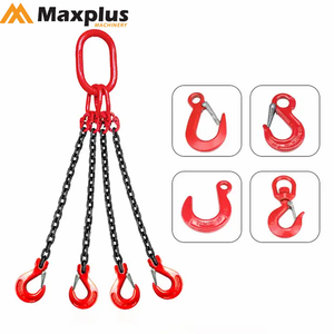 Eslinga de Cadena Soldada Galvanizada de Acero G80 para Contenedores, Eslinga de Elevación de 2 Patas, Eslinga de Cadena de Grado 80 de Doble Pata, Eslinga de Cadena de Grado 100 de Una Sola Pata - Product Image 3