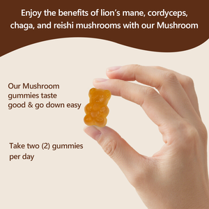 Compléments alimentaires à base de plantes Jiaoming OEM Private Label, gommes aux champignons <span class=keywords><strong>Lion</strong></span>'s <span class=keywords><strong>Mane</strong></span> - Product Image 2