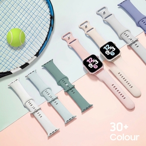 Cinturino Sportivo in Silicone Morbido 49mm 46mm 45mm per <span class=keywords><strong>Apple</strong></span> <span class=keywords><strong>Watch</strong></span> Serie 11 10 9 8 7 <span class=keywords><strong>SE</strong></span> <span class=keywords><strong>3</strong></span> 2 Ultra <span class=keywords><strong>3</strong></span> 2, Cinturino in Gomma per Uomo - Product Image 3