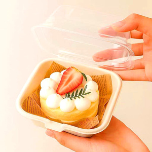 Boîte d'emballage alimentaire pour biscuits et macarons en matériaux recyclés écologiques, boîte cadeau en papier kraft personnalisée - Product Image 5