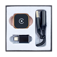 Dongle Inteligente Portátil Mini de Conexión Dual Inalámbrica WiFi de 5.8GHz con Respuesta Rápida para CarPlay y Android Auto Universal