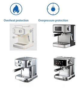 Stainless Smart Semi Automatic <b>Coffee</b> <b>Maker</b> Machine Rust Prevention <b>Portable</b> for Household/ Commercial Use Espresso Plastic Hous - Product Image 2