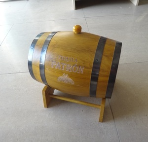 Seau à vin en bois de chêne 3L pour whisky, mini-seau pour <span class=keywords><strong>bar</strong></span> à domicile, vieillissement et bière, fûts de chêne, barils à vin en bois de chêne - Product Image 5