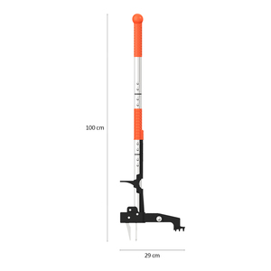 Estrattore di erbacce strumento estrattore di erbacce strumento Stand Up pesante, lungo manico con 3 artigli testa in acciaio Design, radice di Weeder - Product Image 3