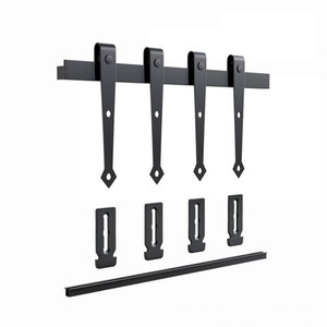 Sistema de rieles de aleación de aluminio para puertas de gabinetes, diseño industrial, instalación duradera con tornillos - Product Image 3